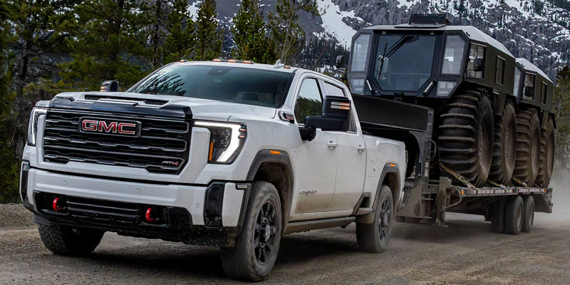2026 GMC Sierra 2500 HD hauling