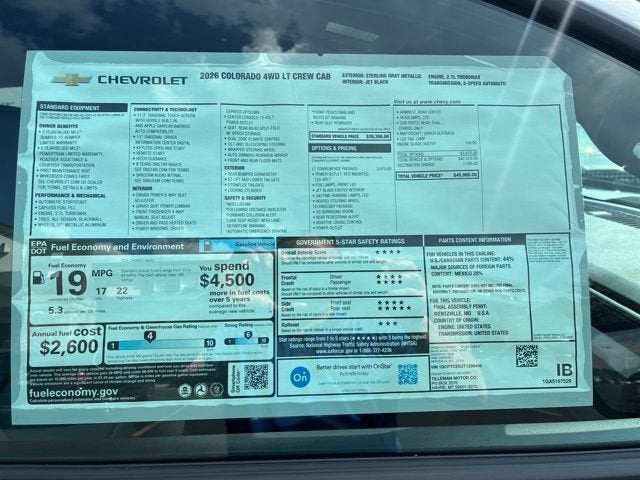 2026 Chevrolet Colorado LT