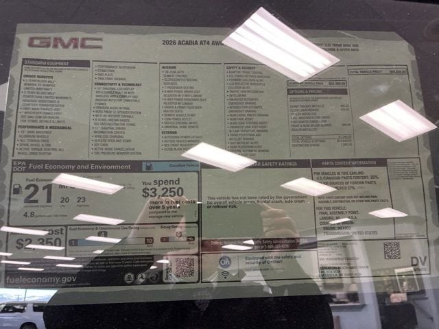 2026 GMC Acadia AT4