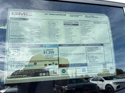 2027 GMC Terrain Elevation