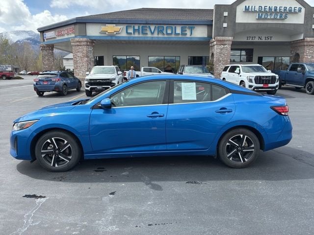 Used 2024 Nissan Sentra SV with VIN 3N1AB8CV2RY302173 for sale in Hamilton, MT