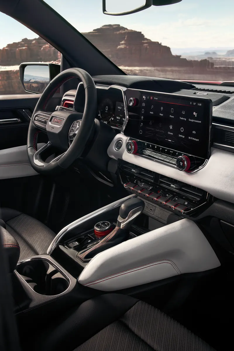 2026 GMC Canyon infotainment system at Mildenberger Motors in Hamilton Montana MT